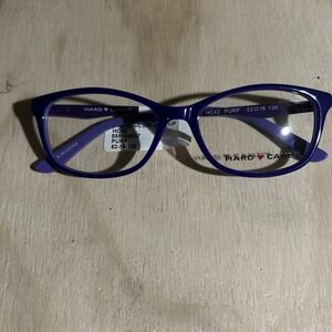 Hard Candy HC42 Purple Eyeglasses Frame 52-16-135 NWT Frames Only